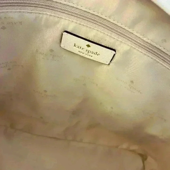 Kate Spade Purse Dana Tote Shoulder Bag Festival Rosette - Picture 8 of 9